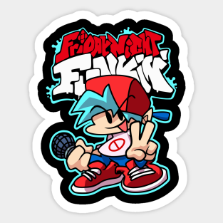 Pico Friday Night Funkin Character Fnf Stickers For Sale Teepublic